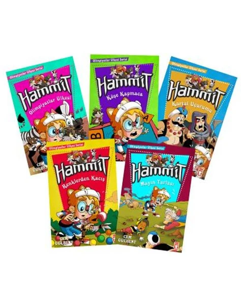 Hammit Olimpiyatlar Ülkesi Serisi Kitap Seti Timaş Çocuk - 2