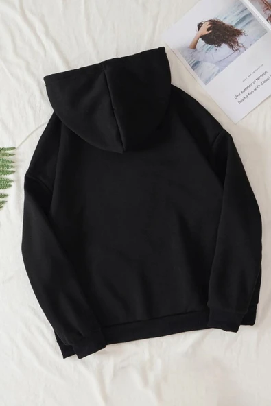 Unisex Shark Baskılı Oversize Sweatshirt - 6