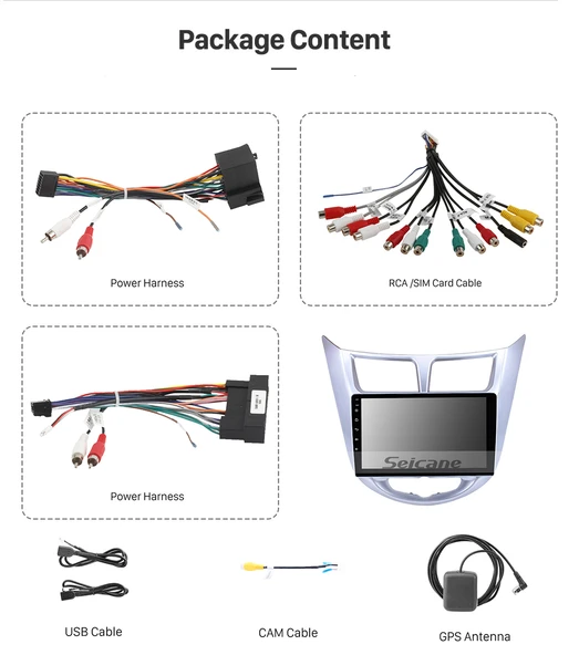 Fimex HYUNDAI ACCENT BLUE 2011-2016 MULTİMEDYA NAVİGASYON USB KAMERA CARPLAYER - Resim 3