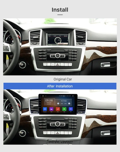 Fimex MERCEDES ML 2012-2015 MULTİMEDYA NAVİGASYON USB KAMERA CARPLAYER - 2
