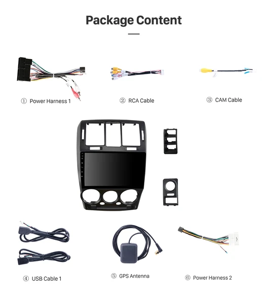 Fimex HYUNDAI GETZ 2002-2011 MULTİMEDYA NAVİGASYON USB KAMERA CARPLAYER - Resim 2