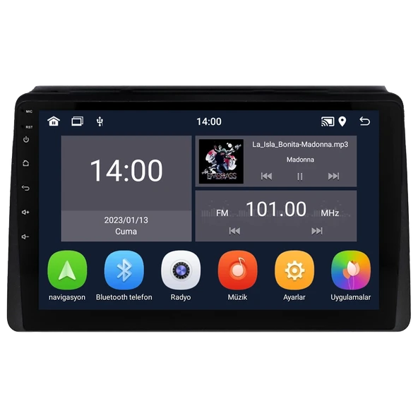 Fimex DACIA DUSTER 2015-2017 MULTİMEDYA NAVİGASYON USB KAMERA CARPLAYER