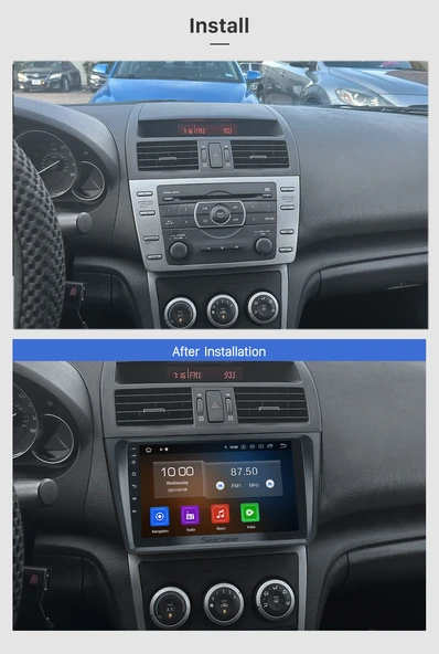 Fimex MAZDA 6 2003-2013 MULTİMEDYA NAVİGASYON USB KAMERA CARPLAYER - Resim 2