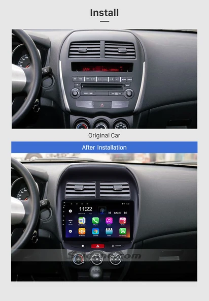Fimex MITSUBISHI ASX 2010+ MULTİMEDYA NAVİGASYON USB KAMERA CARPLAYER - 2