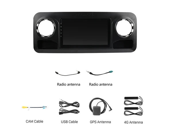 Fimex MERCEDES BENZ SPRINTER 2018 MULTİMEDYA NAVİGASYON USB KAMERA CARPLAYER - 2