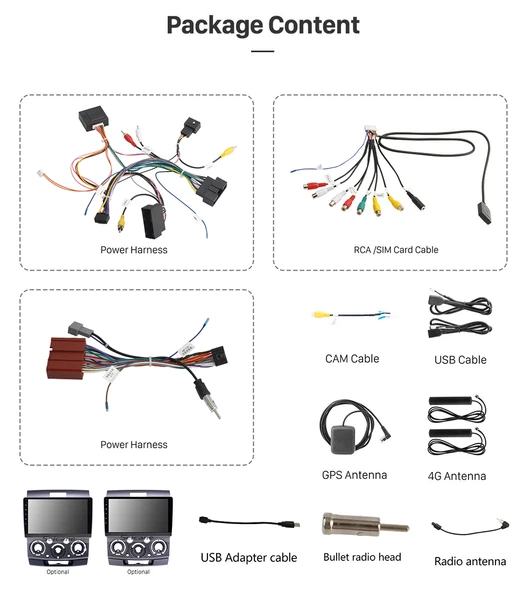 Fimex FORD RANGER 2006-2010 MULTİMEDYA NAVİGASYON USB KAMERA CARPLAYER - Resim 3