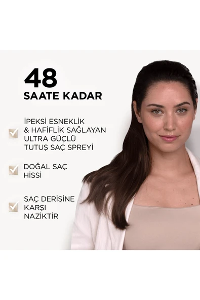 Wella Wellaflex Silk Finish & Hold İpeksi Bitiş ve Tutuş Sağlayan Saç Spreyi Ultra Strong Hold  400 ml - 6