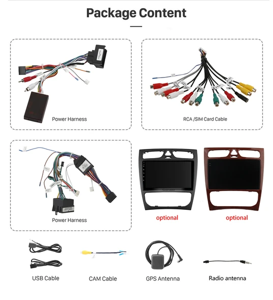 Fimex MERCEDES BENZ C CLK 2002-2004 MULTİMEDYA NAVİGASYON USB KAMERA CARPLAYER - 3