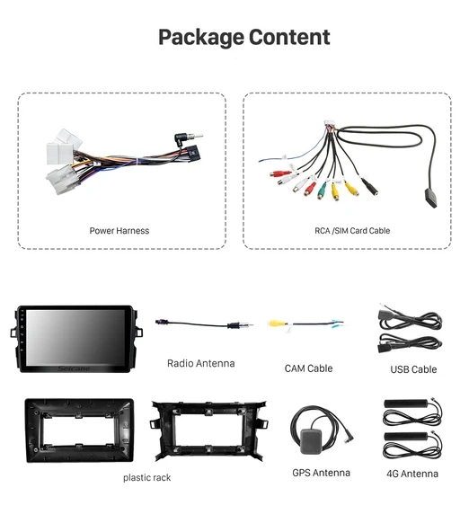 Navigold TOYOTA AURIS 2006-2011 MULTİMEDYA NAVİGASYON USB KAMERA CARPLAYER - 3