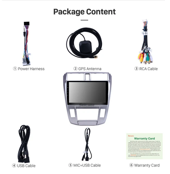 AVGO HONDA CITY A/C 2008-2013 MULTİMEDYA NAVİGASYON USB KAMERA CARPLAYER - 3