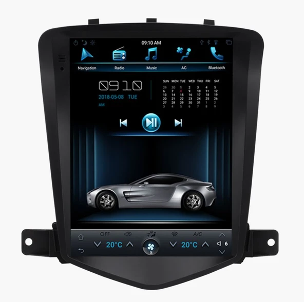 Navigold CHEVROLET CRUZE TESLA 2015+ MULTİMEDYA NAVİGASYON USB KAMERA CARPLAYER