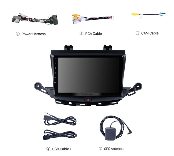 Navigold OPEL ASTRA K 2015+ MULTİMEDYA NAVİGASYON USB KAMERA CARPLAYER - 3