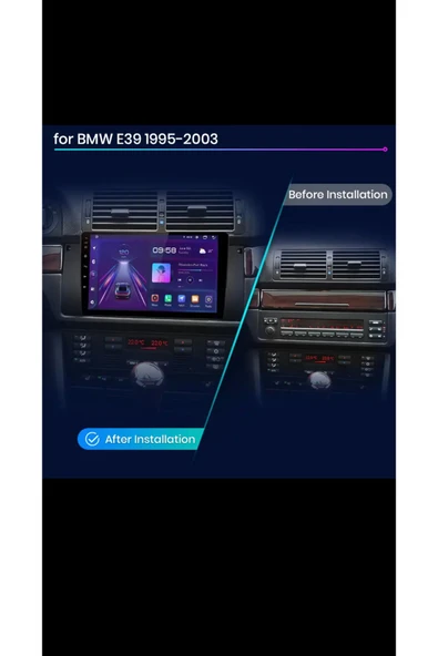 AVGO BMW E39-E53 1995-2003 MULTİMEDYA NAVİGASYON USB KAMERA CARPLAYER - 3