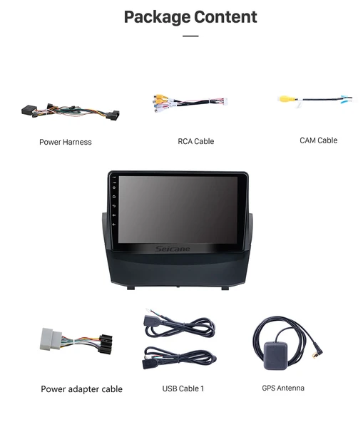 Navigold FORD FIESTA 2013-2014 MULTİMEDYA NAVİGASYON USB KAMERA CARPLAYER - 3