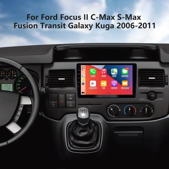 Navigold FORD TRANSİT 2021+ MULTİMEDYA NAVİGASYON USB KAMERA CARPLAYER