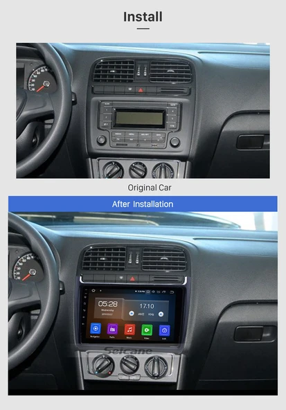 Fimex VW POLO 2012+ MULTİMEDYA NAVİGASYON USB KAMERA CARPLAYER - Resim 2
