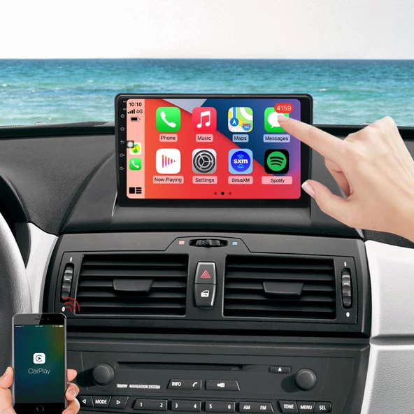 AVGO BMW X1-E84 2010-2014 MULTİMEDYA NAVİGASYON USB KAMERA CARPLAYER