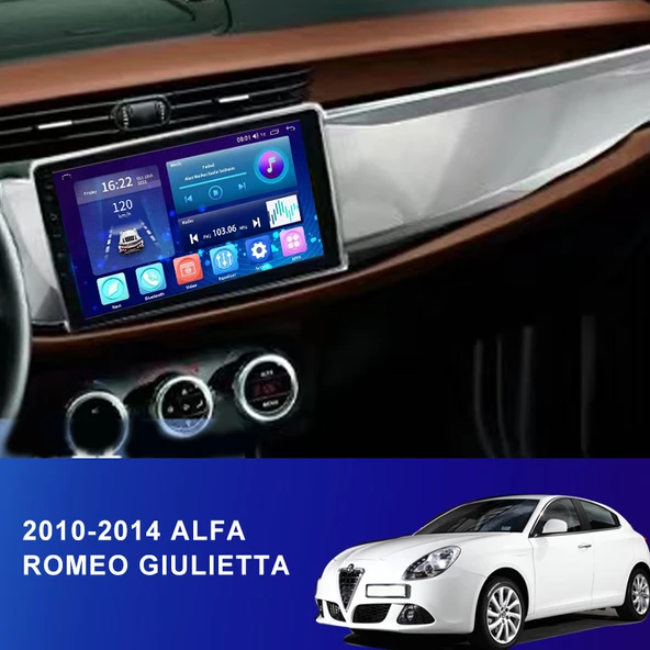 Navixx ALFA ROMEO GIULIETTA 2010-2014 MULTİMEDYA NAVİGASYON USB KAMERA CARPLAYER ürün görseli 1