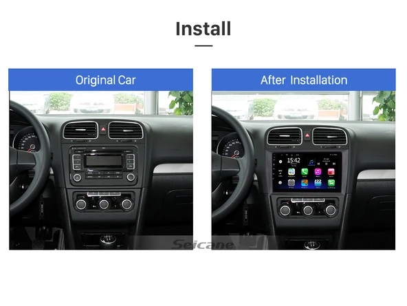 Navixx GOLF 6 2008-2012 MULTİMEDYA NAVİGASYON USB KAMERA CARPLAYER - 2