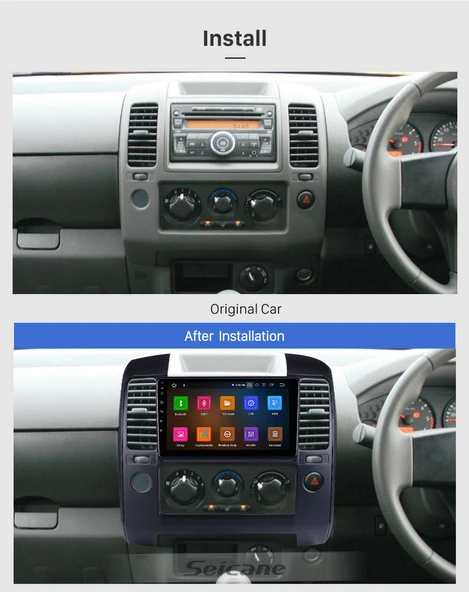 AVGO NISSAN NAVARA 2006-2012 MULTİMEDYA NAVİGASYON USB KAMERA CARPLAYER - 2