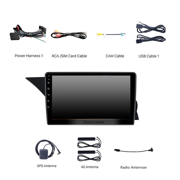 AVGO MERCEDES GLK SERİSİ NTG5.0 2008-2012 MULTİMEDYA NAVİGASYON USB KAMERA CARPLAYER - 3