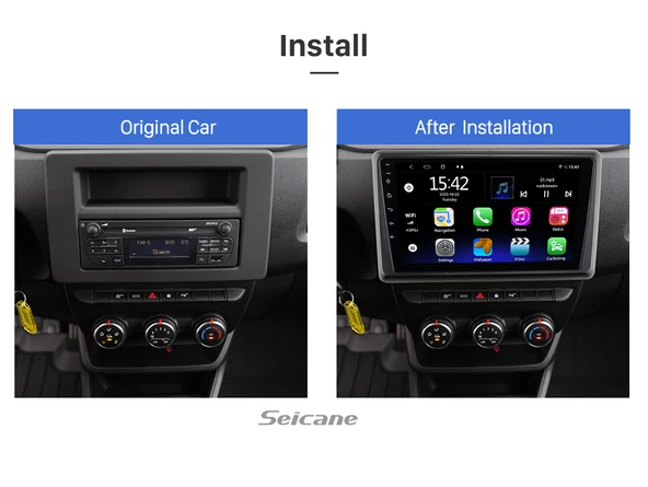 AVGO RENAULT MASTER 2021+ MULTİMEDYA NAVİGASYON USB KAMERA CARPLAYER - 2