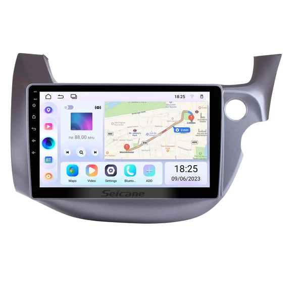 Navixx HONDA JAZZ 2008-2013 MULTİMEDYA NAVİGASYON USB KAMERA CARPLAYER ürün görseli 1