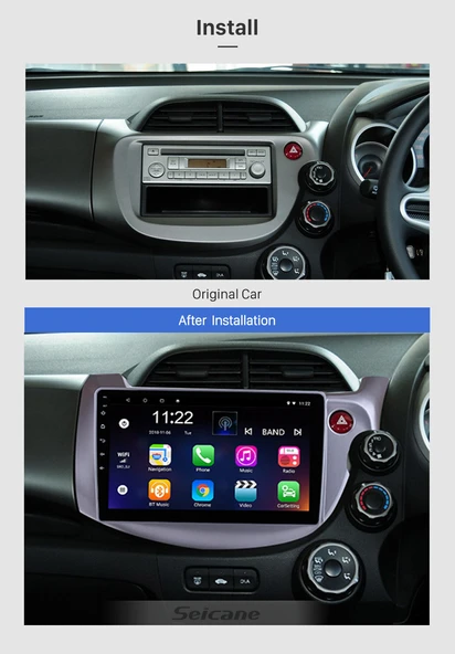 DARWİLL HONDA JAZZ 2008-2013 MULTİMEDYA NAVİGASYON USB KAMERA CARPLAYER - Resim 2