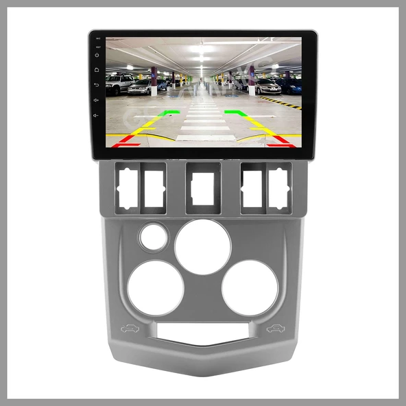 DARWİLL DACIA LOGAN 2004-2007 MULTİMEDYA NAVİGASYON USB KAMERA CARPLAYER ürün görseli 1