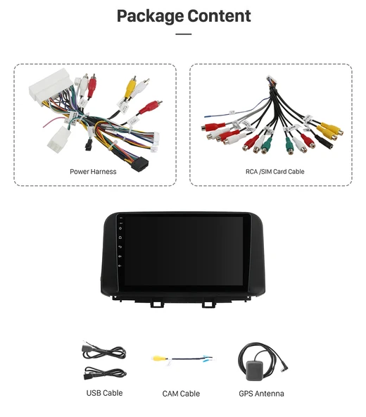 DARWİLL HYUNDAI TUCSON 2018+ MULTİMEDYA NAVİGASYON USB KAMERA CARPLAYER - Resim 3