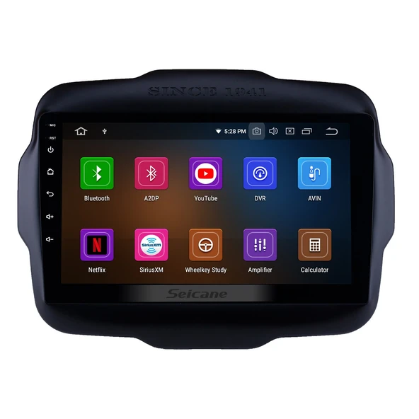 DVNOX JEEP RENEGADE 2016-2018 MULTİMEDYA NAVİGASYON USB KAMERA CARPLAYER