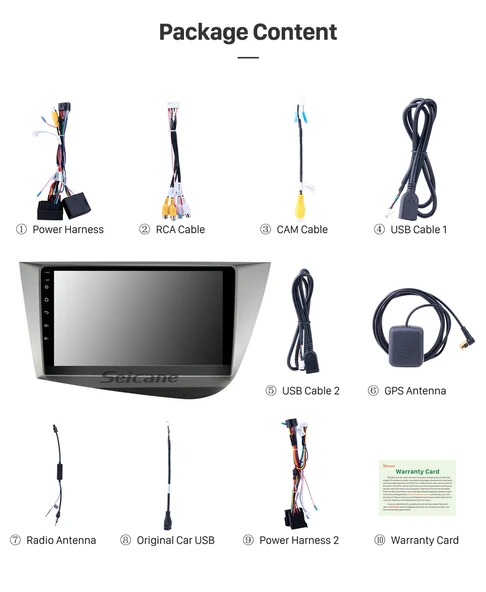 DVNOX SEAT LEON 2005-2012 MULTİMEDYA NAVİGASYON USB KAMERA CARPLAYER - Resim 3