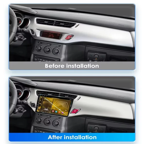 DVNOX CITROEN C3 2010-2016 MULTİMEDYA NAVİGASYON USB KAMERA CARPLAYER - Resim 2