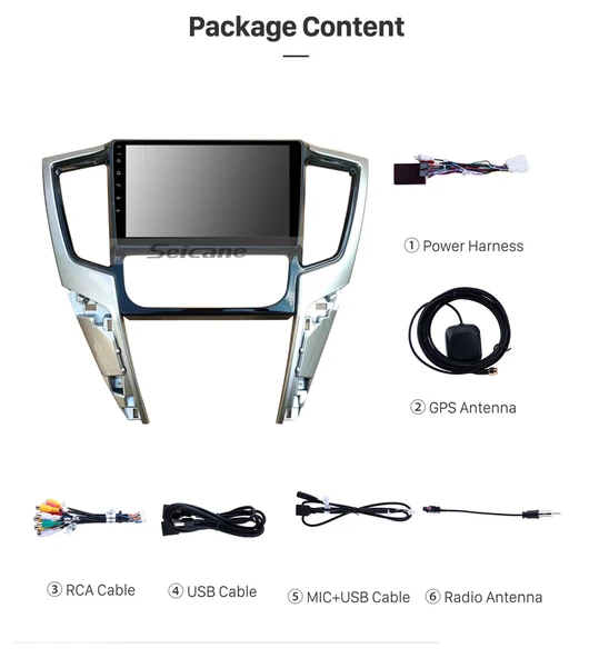 DARWİLL MITSUBISHI TRITON 2019+ MULTİMEDYA NAVİGASYON USB KAMERA CARPLAYER - 3