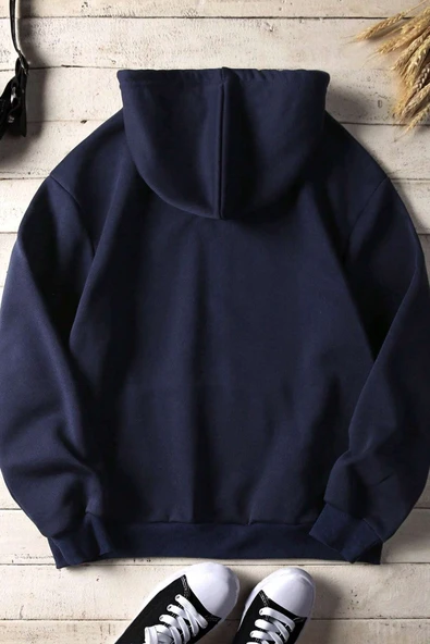 Unisex Panda Baskılı Oversize Sweatshirt - 6
