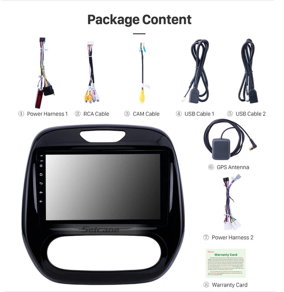 DARWİLL RENAULT CAPTUR M-A/C 2015+ MULTİMEDYA NAVİGASYON USB KAMERA CARPLAYER - Resim 3