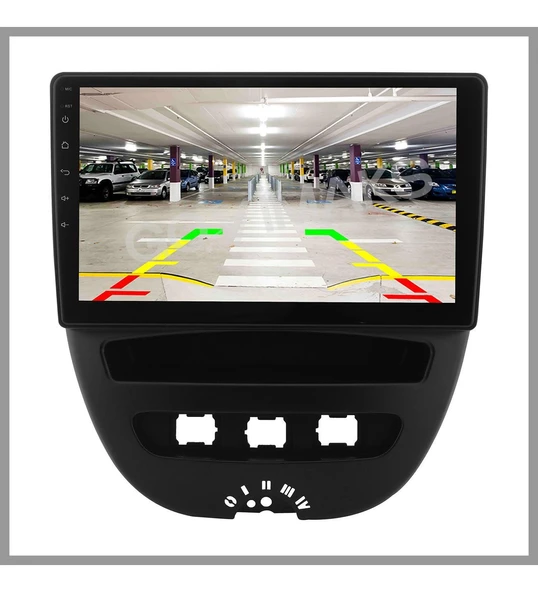 Necvox CITROEN C1 2005-2014 MULTİMEDYA NAVİGASYON USB KAMERA CARPLAYER