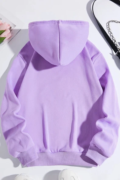Unisex Panda Baskılı Oversize Sweatshirt - 12