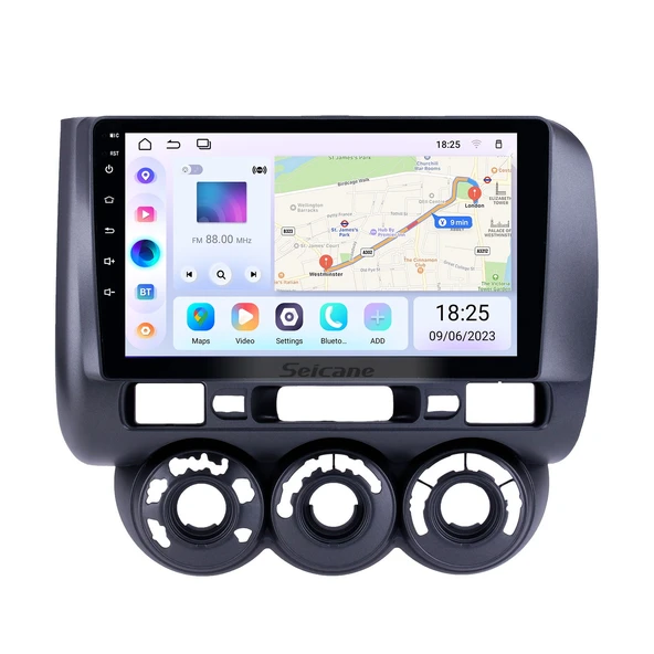 Necvox HONDA JAZZ/CITY 2002-2007 MULTİMEDYA NAVİGASYON USB KAMERA CARPLAYER ürün görseli