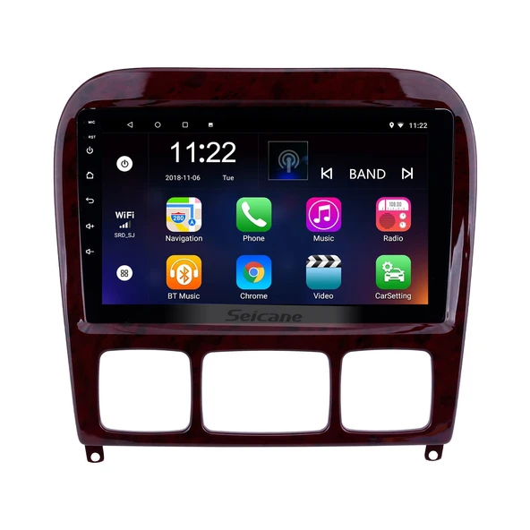 Navigold MERCEDES S 2006+ MULTİMEDYA NAVİGASYON USB KAMERA CARPLAYER 4 RAM