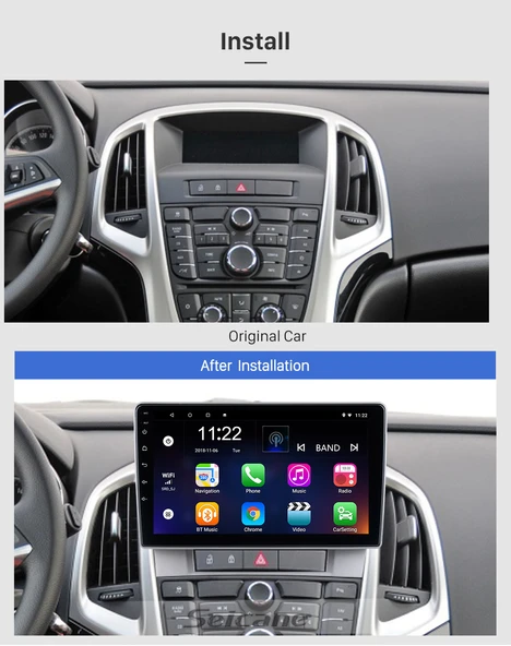 Fimex OPEL ASTRA J 2010-2014 MULTİMEDYA NAVİGASYON USB KAMERA CARPLAYER 4 RAM - 2