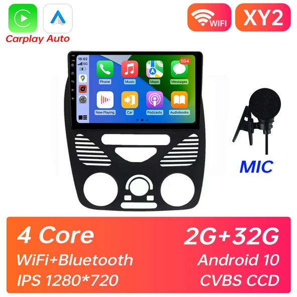 Navigold Fiat Palio (1996-2004) MULTİMEDYA NAVİGASYON USB KAMERA CARPLAYER 4 RAM ürün görseli