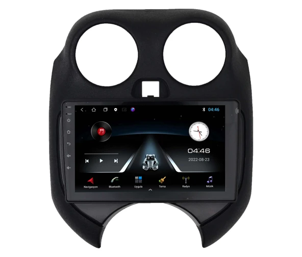 Navigold NISSAN MICRA 2010+ MULTİMEDYA NAVİGASYON USB KAMERA CARPLAYER 4 RAM