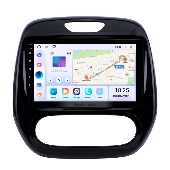 Navigold RENAULT CAPTUR M-A/C 2015+ MULTİMEDYA NAVİGASYON USB KAMERA CARPLAYER 4 RAM