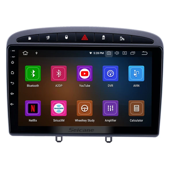 Fimex PEUGEOT 308 2008+ MULTİMEDYA NAVİGASYON USB KAMERA CARPLAYER 4 RAM