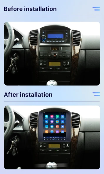Fimex KIA SORENTO LOW 2004-2008 MULTİMEDYA NAVİGASYON USB KAMERA CARPLAYER 4 RAM - Resim 2