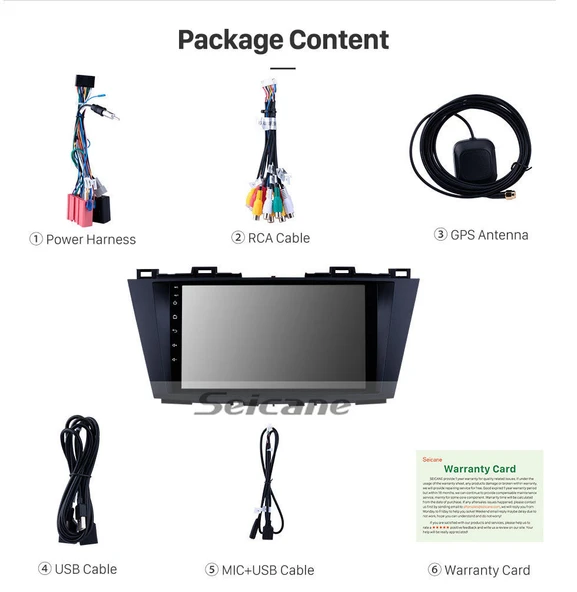 Fimex MAZDA 5 2011+ MULTİMEDYA NAVİGASYON USB KAMERA CARPLAYER 4 RAM - 3