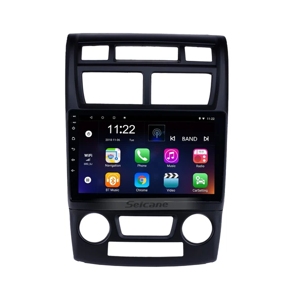 Navixx KIA SPORTAGE DİJİTAL / MANUEL 2007-2010 MULTİMEDYA NAVİGASYON USB KAMERA CARPLAYER 4 RAM