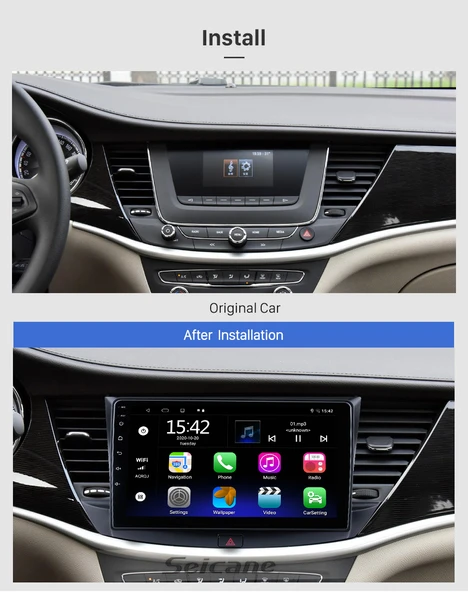 AVGO OPEL ASTRA K 2015+ MULTİMEDYA NAVİGASYON USB KAMERA CARPLAYER 4 RAM - Resim 2