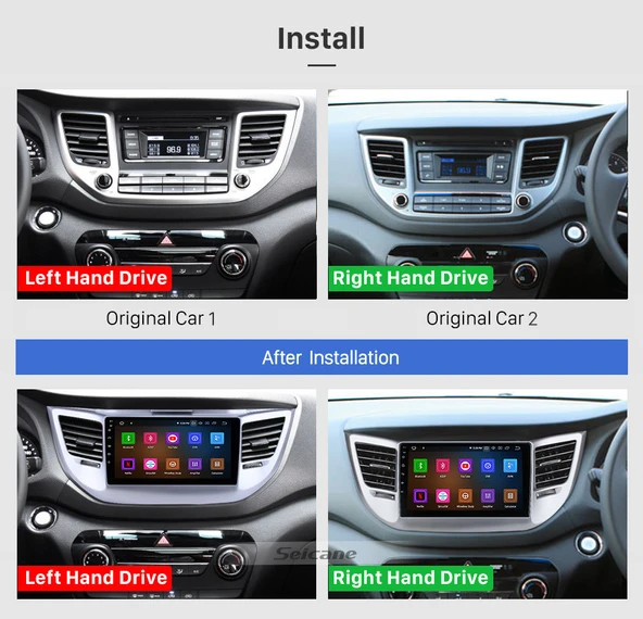 AVGO HYUNDAI TUCSON 2016+ MULTİMEDYA NAVİGASYON USB KAMERA CARPLAYER 4 RAM - Resim 2